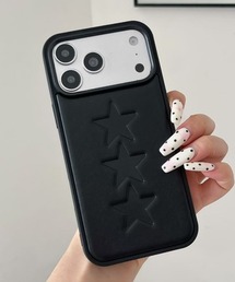 Fun & Daily（ファンアンドデイリー）の「Three Star iPhone 16 17 Pro ProMax Case / アイフォンケース（スマホケース/カバー・レディース）」