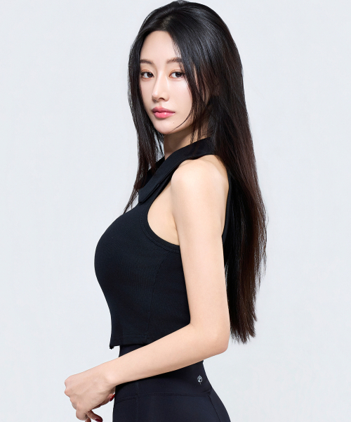 PHYSICAL GARMENTS（フィジカルガーメンツ）の「P5086 リブ フードカラー ジップアップ [4カラー]（Tシャツ/カットソー・レディース・ピンク/ブラック/スカイブルー/ホワイト・FREE）」の10枚目の写真