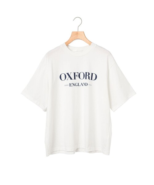 MARMARMAR（マーマーマー）の「MARMARMAR プリントTシャツ(oxford)（Tシャツ/カットソー・レディース・ブルー/ネイビー・FREE）」の3枚目の写真