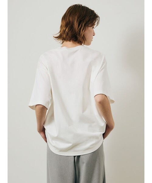 MARMARMAR（マーマーマー）の「MARMARMAR プリントTシャツ(oxford)（Tシャツ/カットソー・レディース・ブルー/ネイビー・FREE）」の10枚目の写真