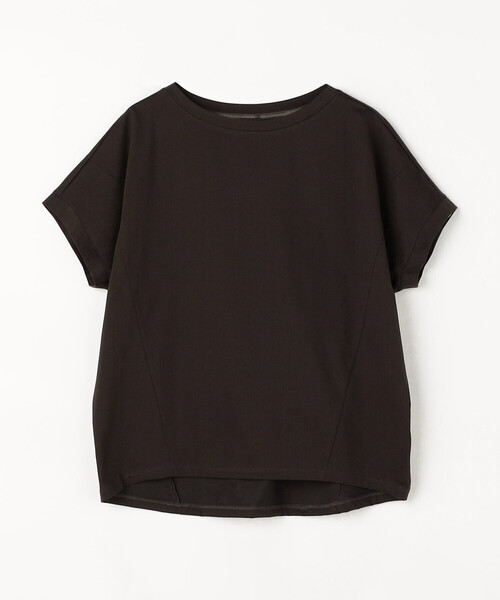 Gabardine K.T(ギャバジンケーティー)の「〔 +サイズ 〕 プレーティング天竺 ゆったりプルオーバー(Tシャツ/カットソー・レディース・ミント・13号)」の8枚目の写真