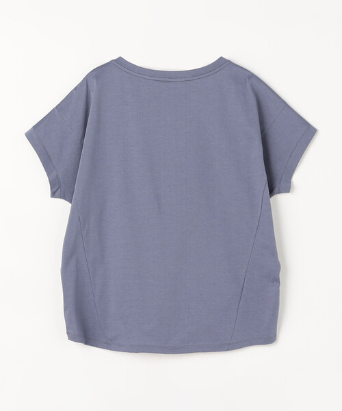 Gabardine K.T(ギャバジンケーティー)の「〔 +サイズ 〕 プレーティング天竺 ゆったりプルオーバー(Tシャツ/カットソー・レディース・ミント・13号)」の11枚目の写真