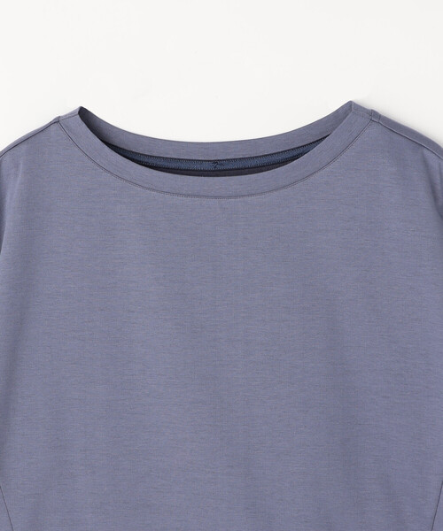 Gabardine K.T(ギャバジンケーティー)の「〔 +サイズ 〕 プレーティング天竺 ゆったりプルオーバー(Tシャツ/カットソー・レディース・ミント・13号)」の12枚目の写真