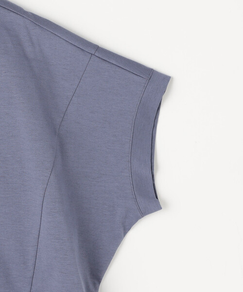 Gabardine K.T(ギャバジンケーティー)の「〔 +サイズ 〕 プレーティング天竺 ゆったりプルオーバー(Tシャツ/カットソー・レディース・ミント・13号)」の13枚目の写真