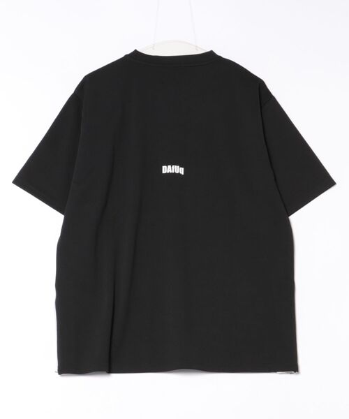 many men many mind(メニーメンメニーマインド)の「/MMMM/サイドスリットTEE(Tシャツ/カットソー・メンズ・チャコールグレー/ブラック・MEDIUM/LARGE)」の4枚目の写真