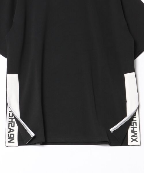 many men many mind(メニーメンメニーマインド)の「/MMMM/サイドスリットTEE(Tシャツ/カットソー・メンズ・チャコールグレー/ブラック・MEDIUM/LARGE)」の3枚目の写真