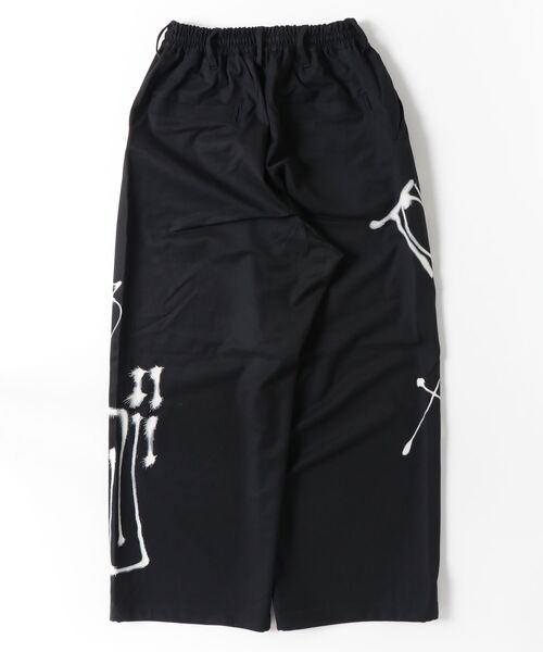 Y-3(ワイスリー)の「Y-3 CHITO GRAPHIC WIDE WOOL PANTS(その他パンツ・メンズ・ブラック・X-SMALL/SMALL/MEDIUM/LARGE/X-LARGE)」の2枚目の写真