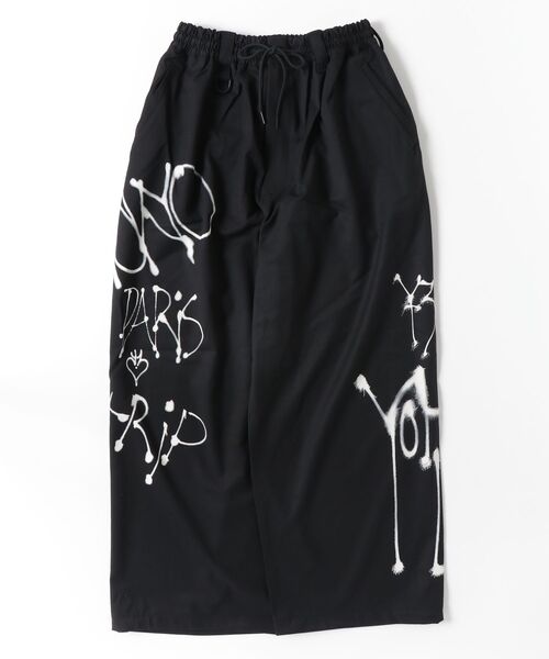 Y-3(ワイスリー)の「Y-3 CHITO GRAPHIC WIDE WOOL PANTS(その他パンツ・メンズ・ブラック・X-SMALL/SMALL/MEDIUM/LARGE/X-LARGE)」の9枚目の写真