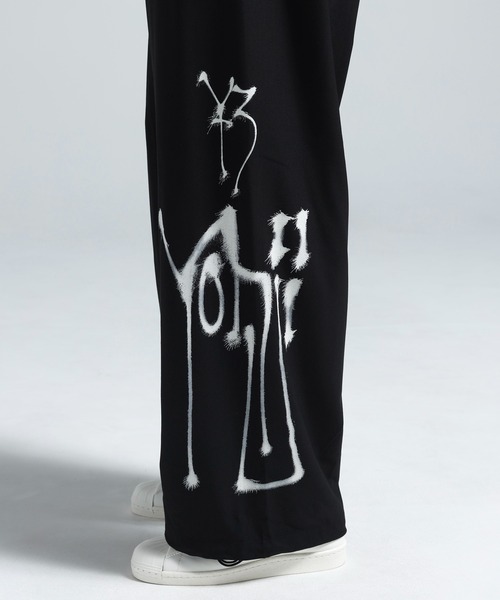 Y-3(ワイスリー)の「Y-3 CHITO GRAPHIC WIDE WOOL PANTS(その他パンツ・メンズ・ブラック・X-SMALL/SMALL/MEDIUM/LARGE/X-LARGE)」の8枚目の写真