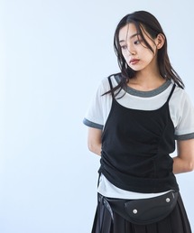 JEANASIS | 3カラーレイヤードキャミ2P/1051157(Tシャツ/カットソー)