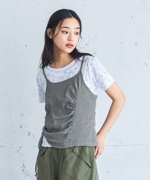 JEANASIS | 3カラーレイヤードキャミ2P/1051157(Tシャツ/カットソー)