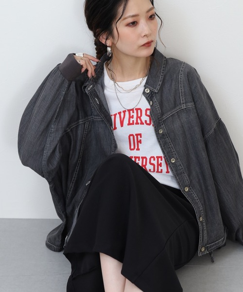 Collect by hunch シアーデニムブルゾン（ブルゾン）｜hunch（ハンチ