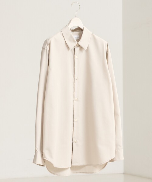 ABAHOUSE GRAY(アバハウスグレイ)の「TR レギュラーカラー シャツ(シャツ/ブラウス・メンズ・ブラック/ベージュ/ブラウン/ブルー/ホワイト・48/50/46)」の5枚目の写真