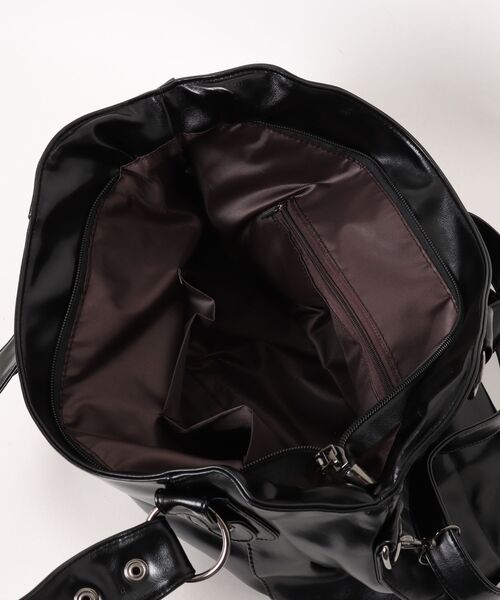 apres jour(アプレジュール)の「【apresjour ×ARIAZ】スクエアショルダーバッグ(ハンドバッグ・レディース・ダークブラウン/ブラック・FREE)」の8枚目の写真