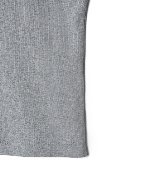 TTUDEMENT（トュードメント）の「50s EMBROIDERED SLEEVELESS T-SHIRT_MELANGE GREY（Tシャツ/カットソー・レディース・その他・SMALL/MEDIUM）」の7枚目の写真