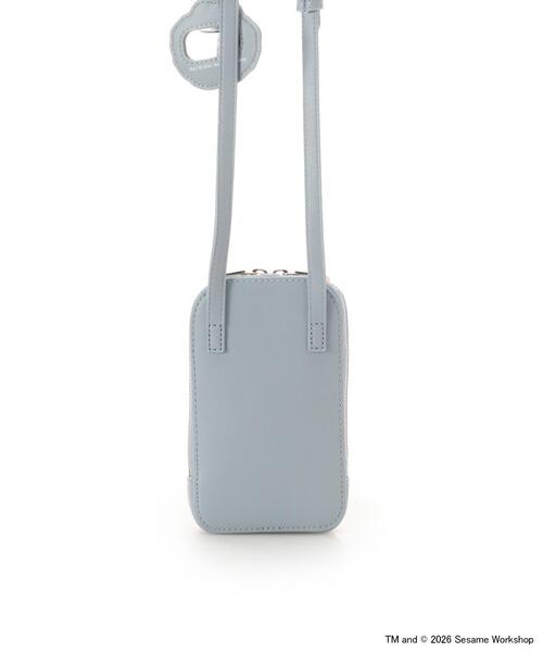 SAMANTHAVEGA(サマンサベガ)の「セサミストリートコレクション「クッキーモンスター」スマホショルダー(ショルダーバッグ・レディース・ライトブルー・FREE)」の5枚目の写真