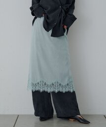 オーガンジーレーススカート