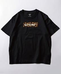 Leyline（レイライン）の「【Leyline】Animal box logo kids tee / 親子リンク 親子お揃い レオパード柄 ボックスロゴTシャツ（Tシャツ/カットソー）」
