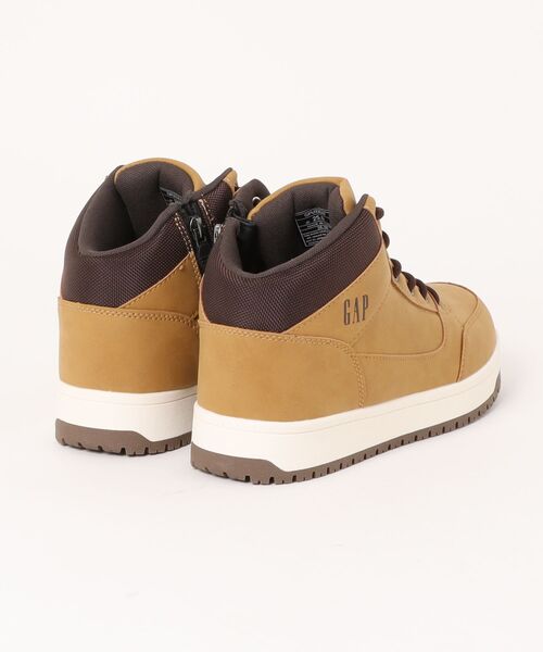 GAP(ギャップ)の「【GAP】防水ファスナースニーカー(スニーカー・メンズ・ブラック/キャメル・28.0cm/27.0cm/26.0cm/25.0cm)」の4枚目の写真