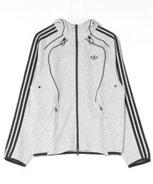 adidas（アディダス）の「ADIDAS ウェア アディダス M TEAMGEIST26 CLINE FULLZIP HD スウェット KR7070 MGREYHEATHER（スウェット）」
