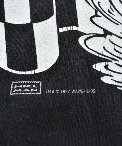 LABORATORY R(ラボラトリーアール)の「【USED】90’s Looney Tunes “NASCAR TAZ RACING” キャラクター Tシャツ(Tシャツ/カットソー・メンズ・ブラック・XX-LARGE)」の3枚目の写真