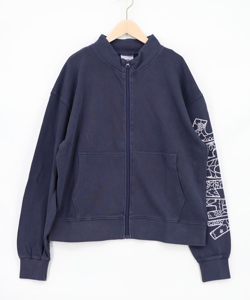ScoLar(スカラー)の「163624:スカラーピース柄 ピグメント染めカーディガン(Tシャツ/カットソー・レディース・チャコールグレー/ネイビー/ブラウン・M)」の5枚目の写真