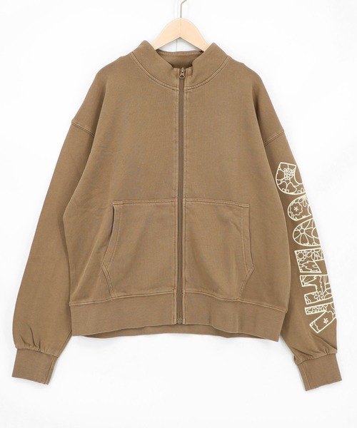 ScoLar(スカラー)の「163624:スカラーピース柄 ピグメント染めカーディガン(Tシャツ/カットソー・レディース・チャコールグレー/ネイビー/ブラウン・M)」の7枚目の写真