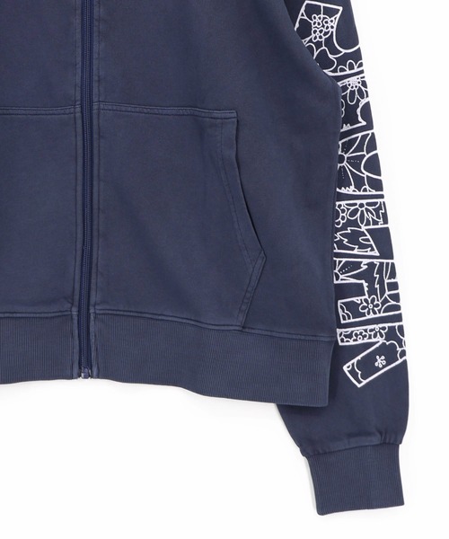 ScoLar(スカラー)の「163624:スカラーピース柄 ピグメント染めカーディガン(Tシャツ/カットソー・レディース・チャコールグレー/ネイビー/ブラウン・M)」の19枚目の写真