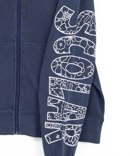 ScoLar(スカラー)の「163624:スカラーピース柄 ピグメント染めカーディガン(Tシャツ/カットソー・レディース・チャコールグレー/ネイビー/ブラウン・M)」の20枚目の写真