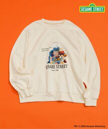 SESAME STREET（セサミストリート）の「【リンク】SESAME STREET フォトアートトレーナー（スウェット）」