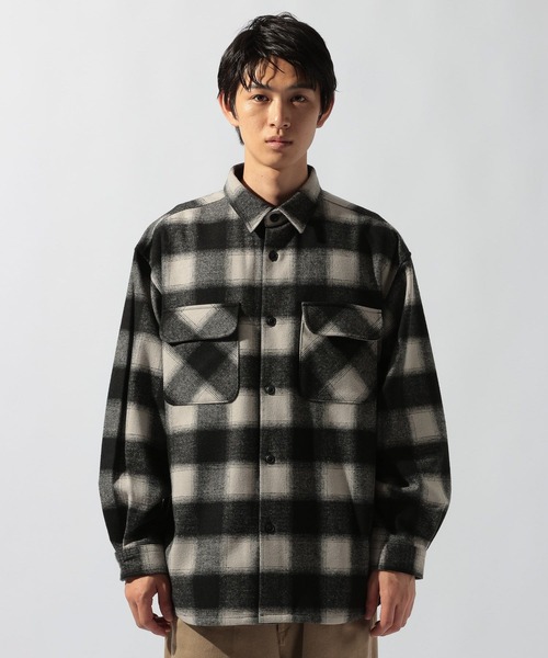 niko and...(ニコアンド)の「ヘビーネルチェックシャツ(シャツ/ブラウス・メンズ・レッド/ブラウン/ブラック・LARGE/MEDIUM)」の14枚目の写真