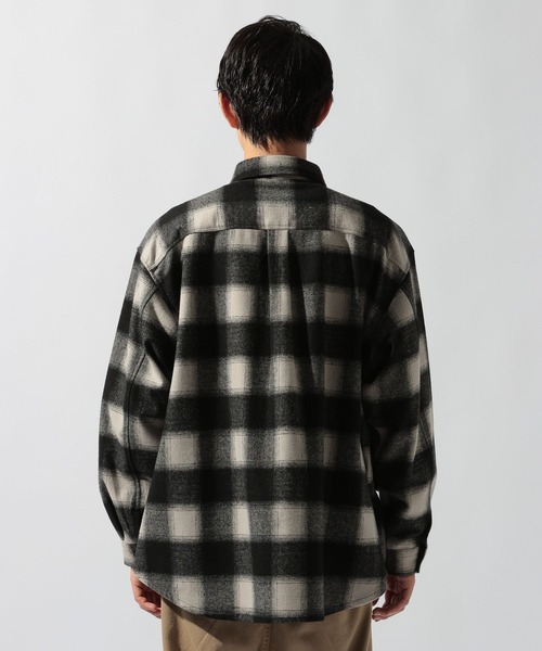 niko and...(ニコアンド)の「ヘビーネルチェックシャツ(シャツ/ブラウス・メンズ・レッド/ブラウン/ブラック・LARGE/MEDIUM)」の16枚目の写真