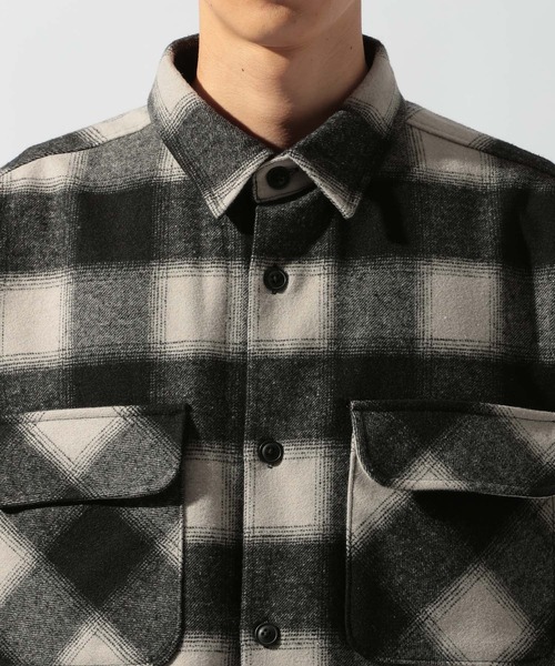 niko and...(ニコアンド)の「ヘビーネルチェックシャツ(シャツ/ブラウス・メンズ・レッド/ブラウン/ブラック・LARGE/MEDIUM)」の17枚目の写真
