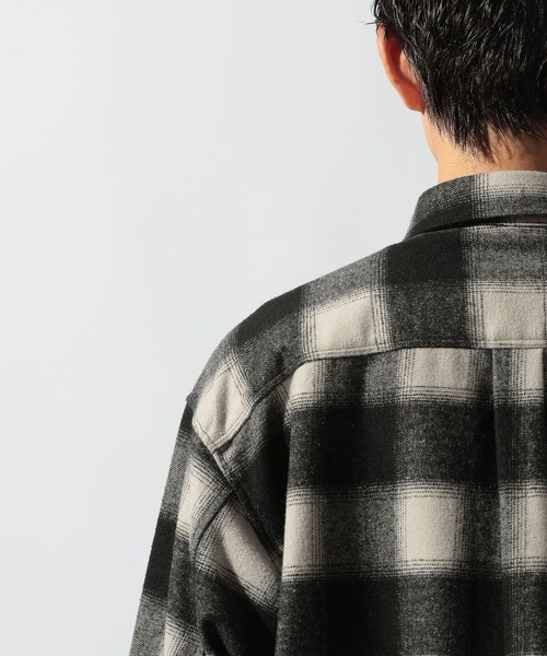 niko and...(ニコアンド)の「ヘビーネルチェックシャツ(シャツ/ブラウス・メンズ・レッド/ブラウン/ブラック・LARGE/MEDIUM)」の18枚目の写真