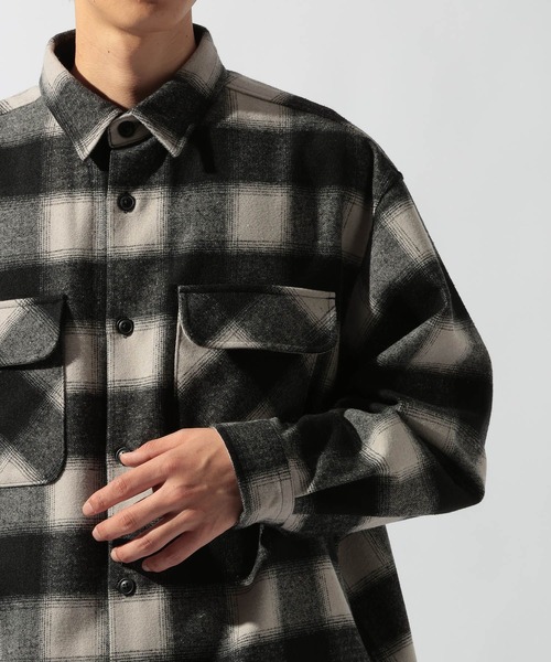 niko and...(ニコアンド)の「ヘビーネルチェックシャツ(シャツ/ブラウス・メンズ・レッド/ブラウン/ブラック・LARGE/MEDIUM)」の19枚目の写真