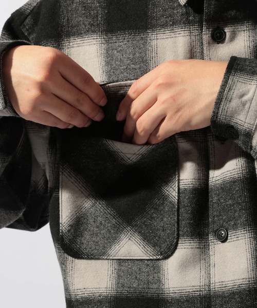 niko and...(ニコアンド)の「ヘビーネルチェックシャツ(シャツ/ブラウス・メンズ・レッド/ブラウン/ブラック・LARGE/MEDIUM)」の20枚目の写真