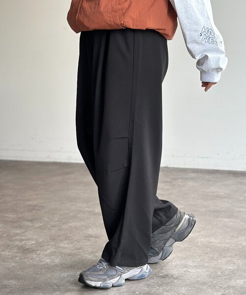 CPCM（シーピーシーエム）の「ニータックイージーパンツ（スラックス・レディース・ネイビー/ブラック・SMALL/MEDIUM/LARGE）」の22枚目の写真