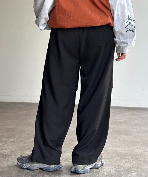 CPCM（シーピーシーエム）の「ニータックイージーパンツ（スラックス・レディース・ネイビー/ブラック・SMALL/MEDIUM/LARGE）」の19枚目の写真