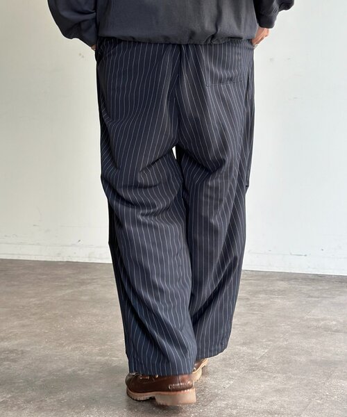 CPCM（シーピーシーエム）の「ニータックイージーパンツ（スラックス・レディース・ネイビー/ブラック・SMALL/MEDIUM/LARGE）」の12枚目の写真