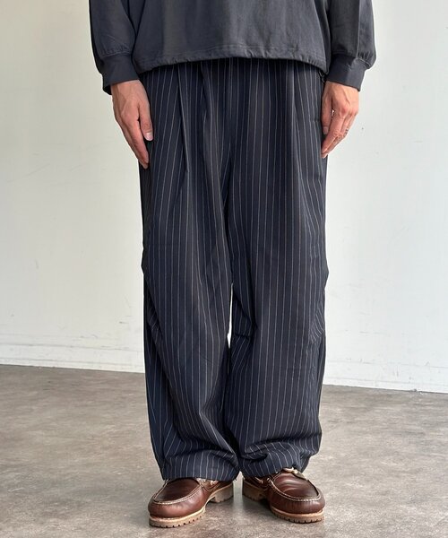 CPCM（シーピーシーエム）の「ニータックイージーパンツ（スラックス・レディース・ネイビー/ブラック・SMALL/MEDIUM/LARGE）」の10枚目の写真