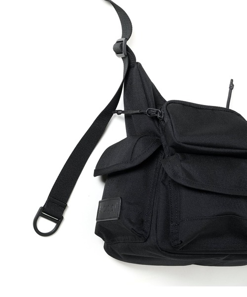 BAICYCLON by Bagjack(バイシクロン バイ バグジャック)の「【BAICYCLON】MULTI POCKETS SHOUDER BAG SMALL(ショルダーバッグ・メンズ・ブラック・FREE)」の12枚目の写真