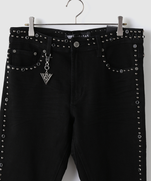 VALABASAS(ヴァラバサス)の「VALABASAS / ヴァラバサス "MITE"(デニムパンツ・メンズ・ブラック・32/30)」の3枚目の写真