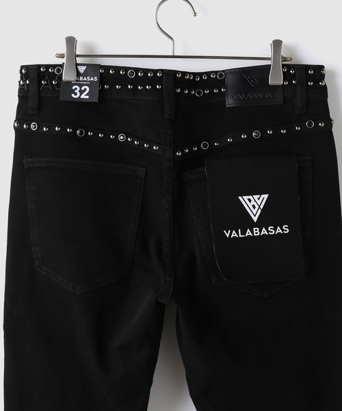 VALABASAS(ヴァラバサス)の「VALABASAS / ヴァラバサス "MITE"(デニムパンツ・メンズ・ブラック・32/30)」の4枚目の写真