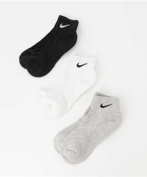 NIKE（ナイキ）の「WEGO/【3点セット】NIKE ソックス（ソックス/靴下・レディース・ホワイト/ブラック/その他・SMALL）」の3枚目の写真