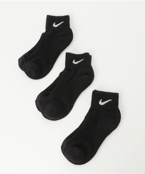 NIKE（ナイキ）の「WEGO/【3点セット】NIKE ソックス（ソックス/靴下・レディース・ホワイト/ブラック/その他・SMALL）」の2枚目の写真