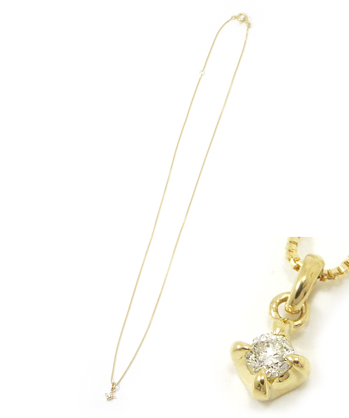 agete（アガット）の「K18ネックレス（1411657/10014116057