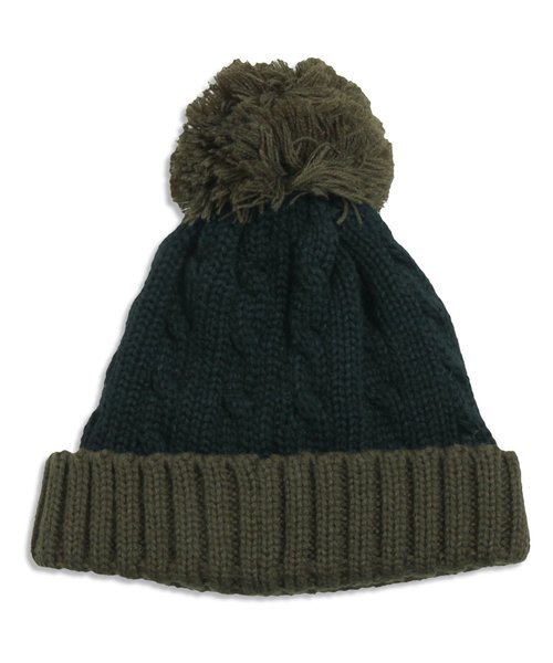 apres les cours(アプレレクール)の「バイカラーニット帽(ニットキャップ/ビーニー・キッズ・ピンク/レッド/オフホワイト/ブラック・58/50/54)」の5枚目の写真