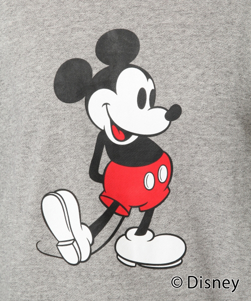 GLOBAL WORK（グローバルワーク）の「ディズニースウェットWomen/740872（スウェット・レディース・グレー/ネイビー・MEDIUM/LARGE）」の11枚目の写真