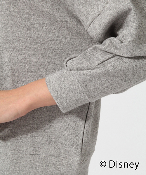 GLOBAL WORK（グローバルワーク）の「ディズニースウェットWomen/740872（スウェット・レディース・グレー/ネイビー・MEDIUM/LARGE）」の8枚目の写真
