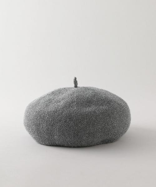 Snow Peak（スノーピーク）の「＜snow peak＞ MESH BERET/ﾍﾞﾚｰ（ハンチング/ベレー帽・メンズ・ブラック/グレー・2）」の3枚目の写真